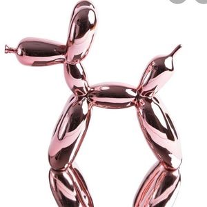 Jeff Koons Rose Gold Mini Balloon Dog